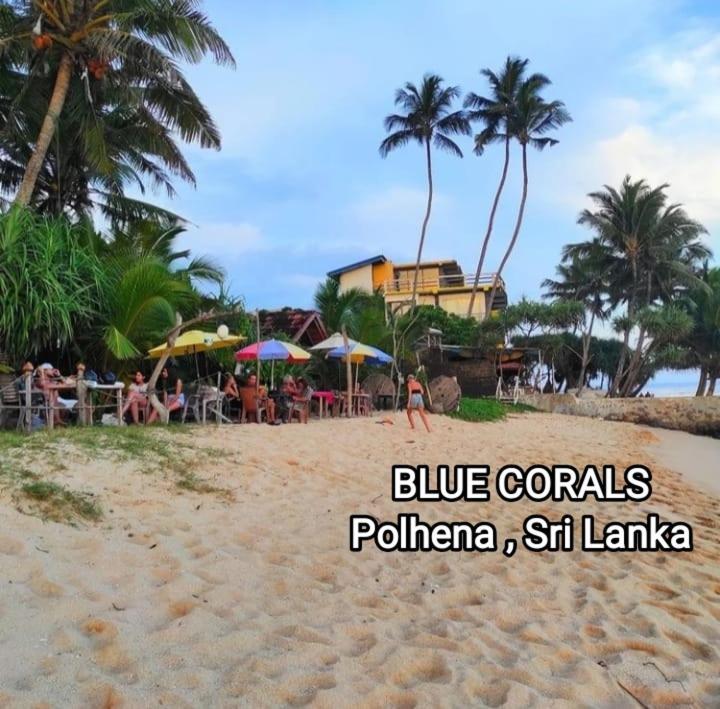 Blue Corals Beach Bungalow Матара Экстерьер фото