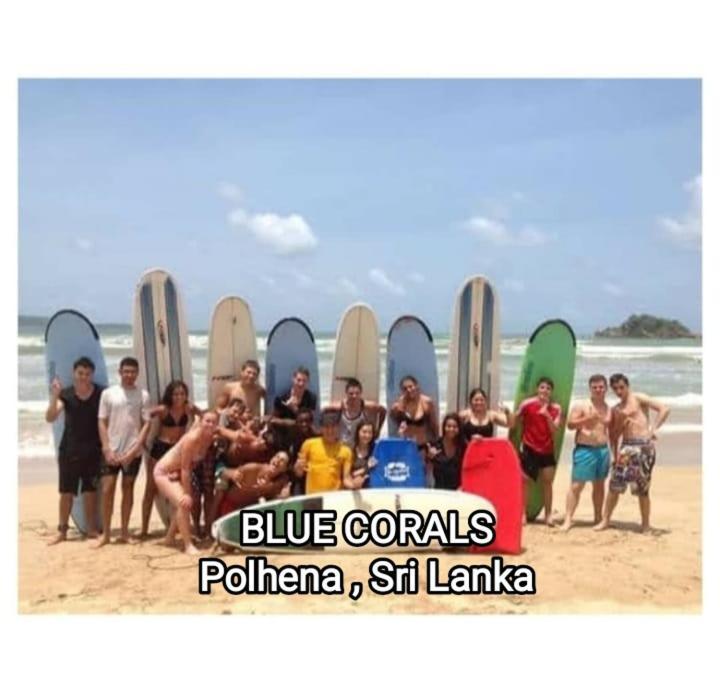 Blue Corals Beach Bungalow Матара Экстерьер фото