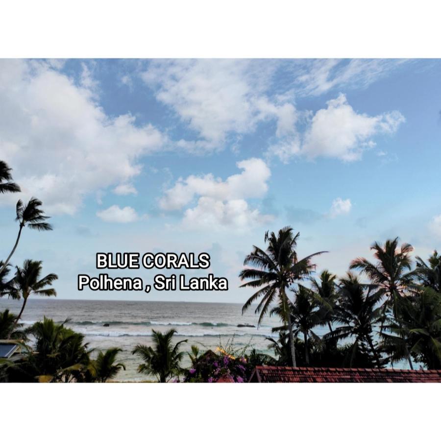 Blue Corals Beach Bungalow Матара Экстерьер фото